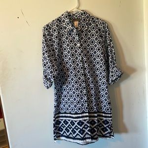 Tommy Bahama swimsuit cover-up/button down dress